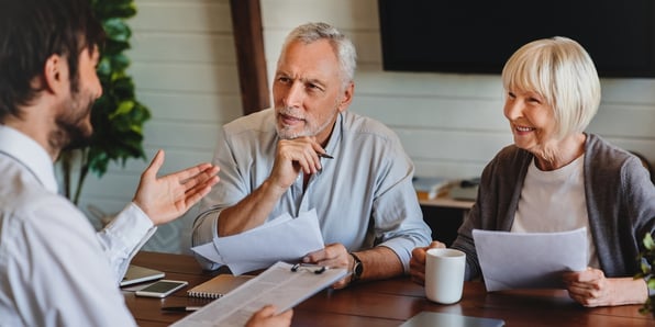 A property manager meeting with Hampton Roads owners