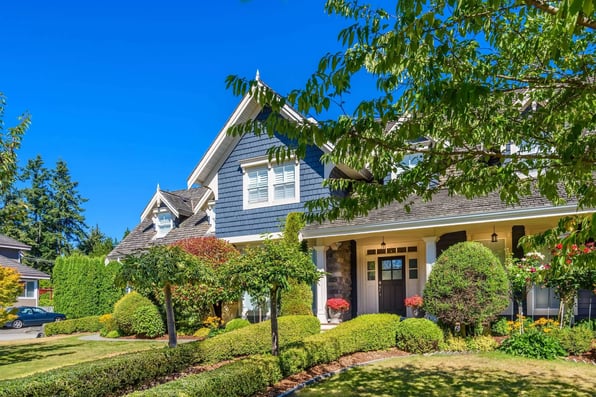 Exterior of a single family home in Virginia