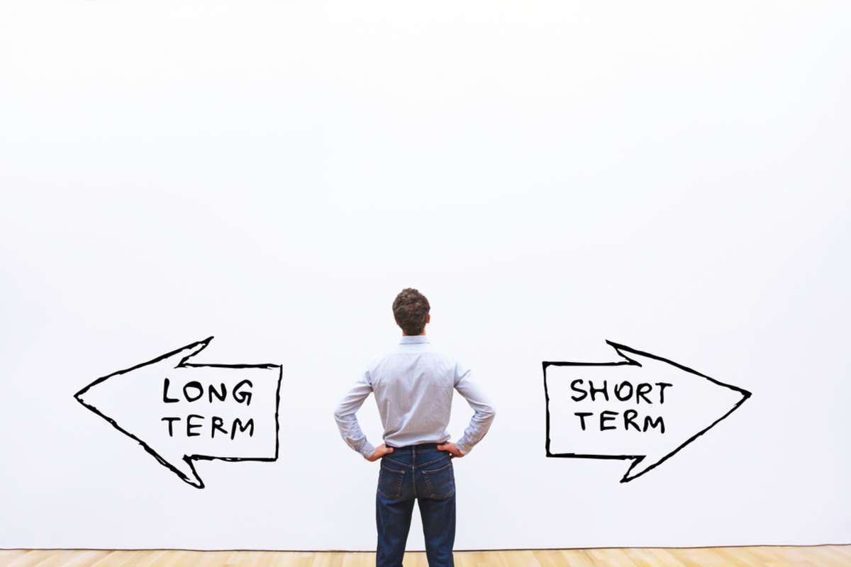long term versus short term concept